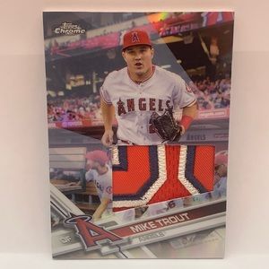 Mike Trout Angels Custom Jersey Card (006)